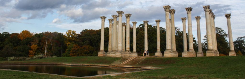 FONA Field Notes banner of capitol columns in fall