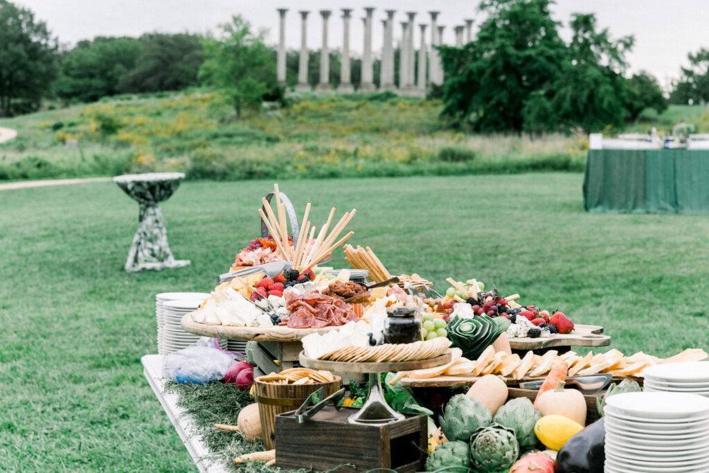 charcuterie platter at the solstice soiree