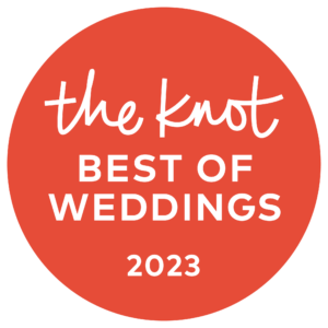 the knot best of weddings 2023 badge