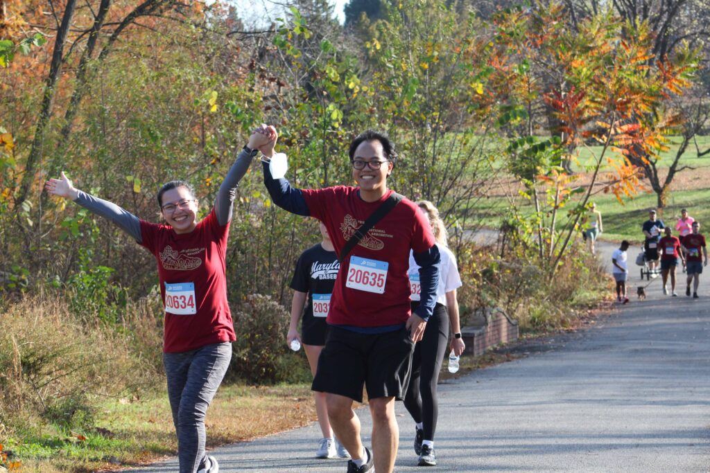 fall 5k participants