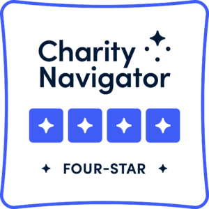 Charity Navigator four star 2023 badge