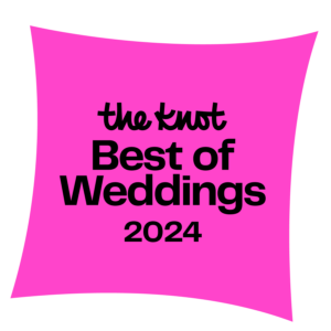 the knot best of weddings 2024 badge