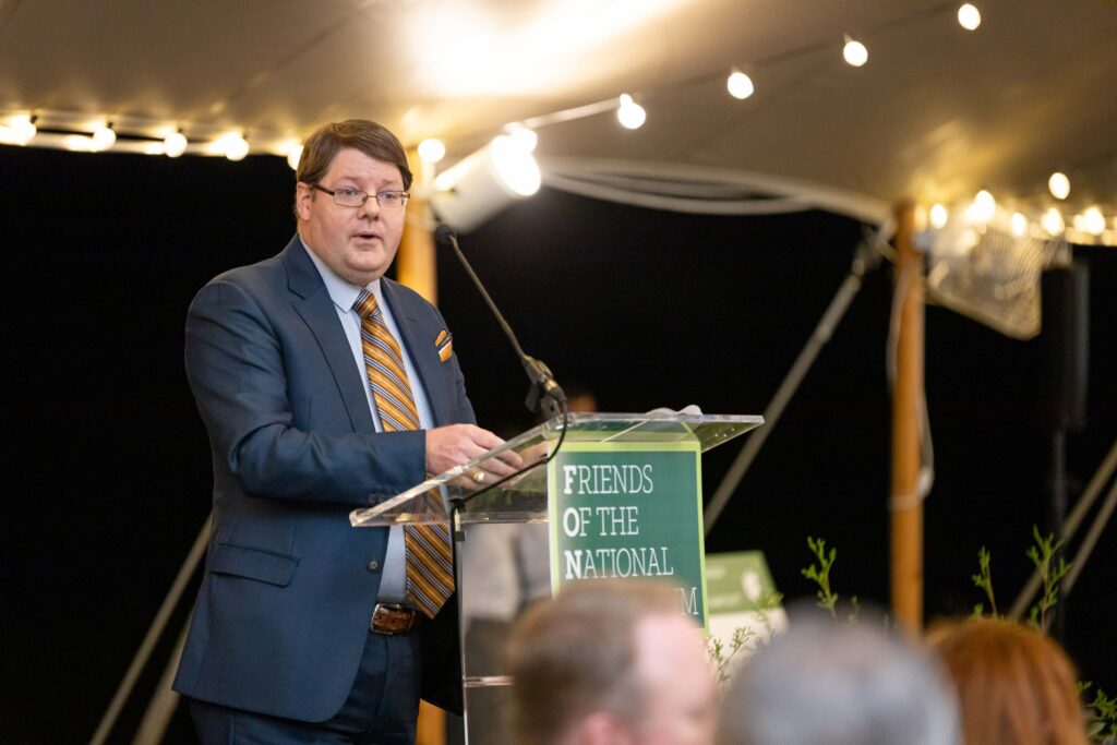 Department of Agriculture Deputy Secretary Stephen Alexander Vaden speaking at Dinner Under the Stars