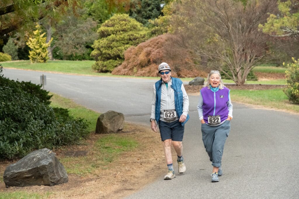 FONA members participating in a Fall 5K