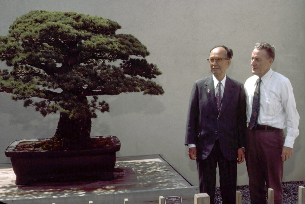 Masaru Yamaki (L) and Dr. John Creech (R), courtesy of the U.S. National Arboretum