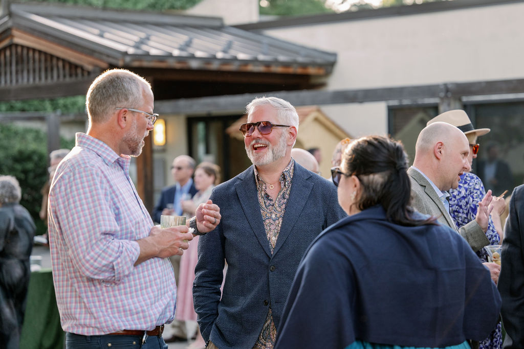 Guests at the 2026 spring soiree in the national bonsai and penjing museum